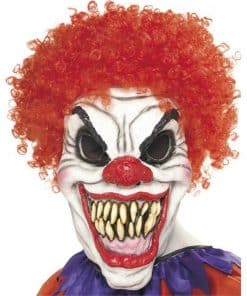 Clown Mask with Hair