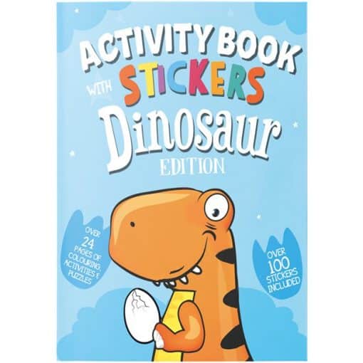 Dinosaur A4 Sticker & Activity Book