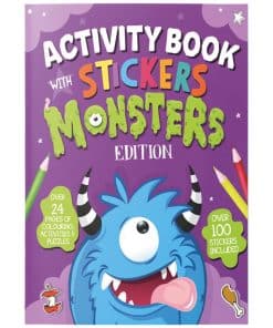 Monster A4 Sticker & Activity Book