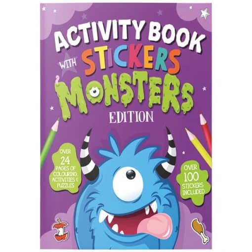 Monster A4 Sticker & Activity Book