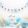 Blue Baby Boy Banner