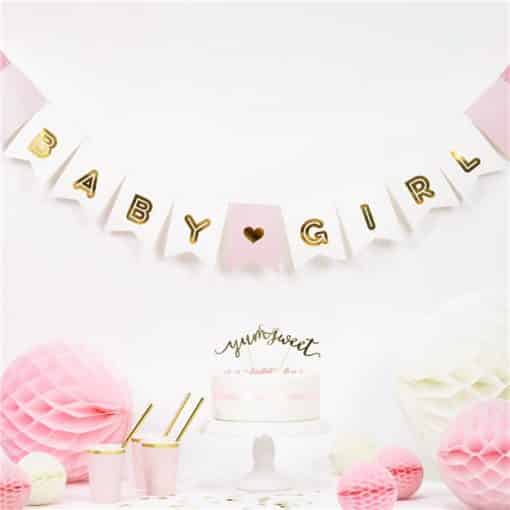 Pink Baby Girl Banner