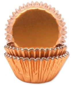 Rose Gold Foil Cupcake Cases