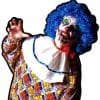 Halloween Scary Male Clown Lifesize Cardboard Cutout