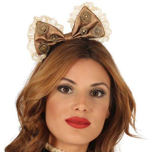 Steampunk Bow Headband