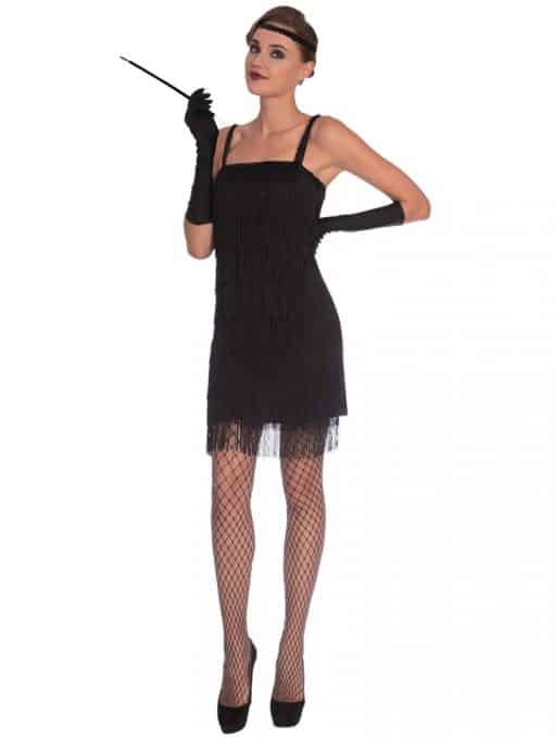 Black Flapper Adult Costume