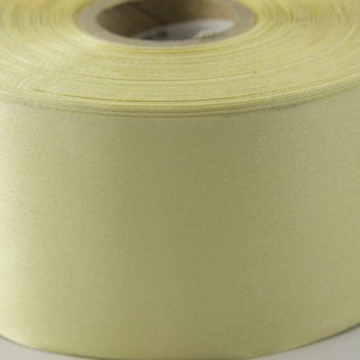 Champagne Gold Polyester Satin Ribbon