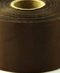 Chocolate Brown Polyester Satin Ribbon