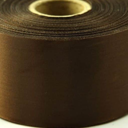 Chocolate Brown Polyester Satin Ribbon