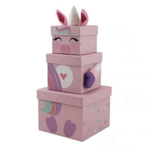 Christmas Unicorn Stacking Box