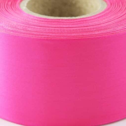 Fuchsia Polyester Satin Ribbon