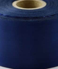 Navy Blue Polyester Satin Ribbon