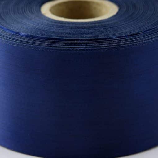 Navy Blue Polyester Satin Ribbon