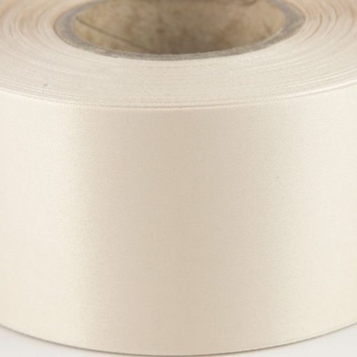 Nude Polyester Satin Ribbon