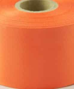 Orange Polyester Satin Ribbon