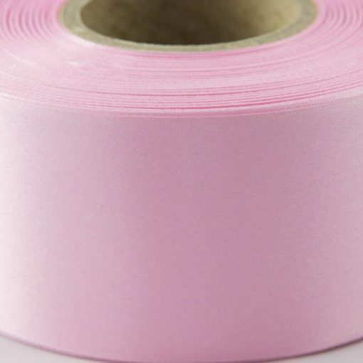 Pink Polyester Satin Ribbon