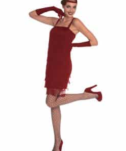 Red Flapper Adult Costume