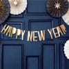 Happy New Year Letter Banner