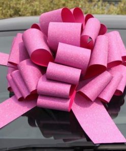 MEGA Glitter Pink Giant Gift Bow