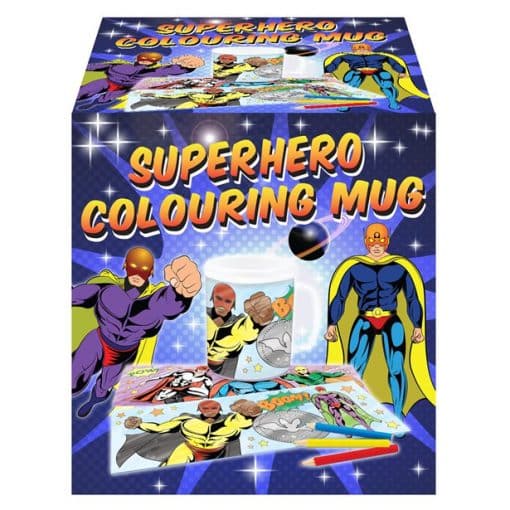 Superhero Colouring Mug