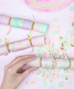 Iridescent Confetti Crackers