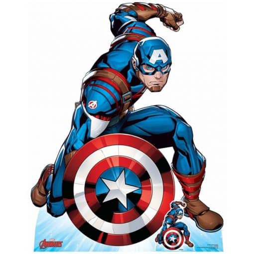 Captain America First Avenger Cardboard Cutout