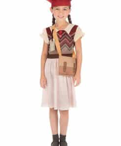 Evacuee School Girl Child Costume