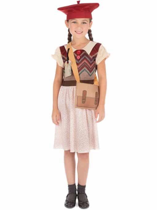 Evacuee School Girl Child Costume