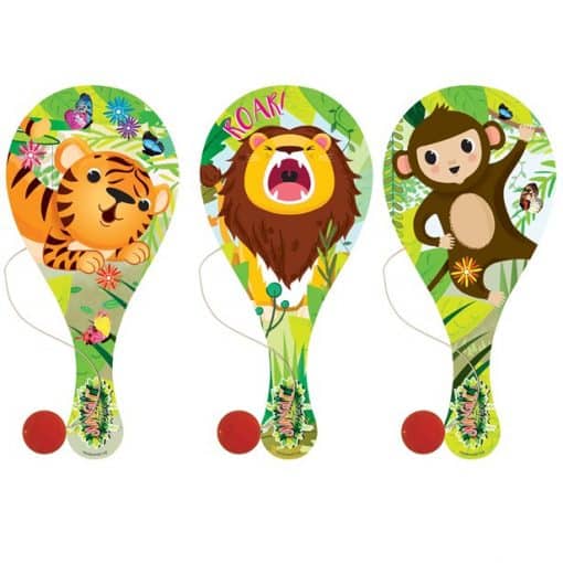 Jungle Paddle Bat & Ball