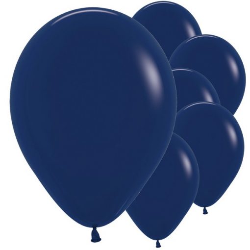 Navy Blue Latex Balloons