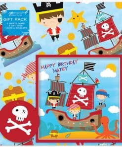 Pirate Gift Wrapping Pack