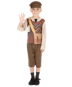 Evacuee Boy Kit Child Costume