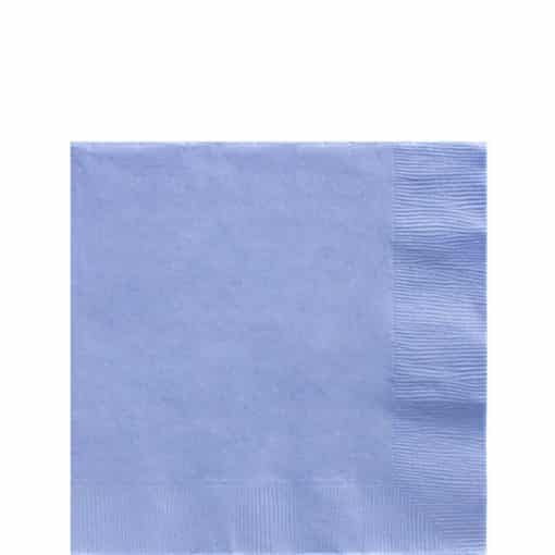 Baby Blue Party Paper Beverage Napkins