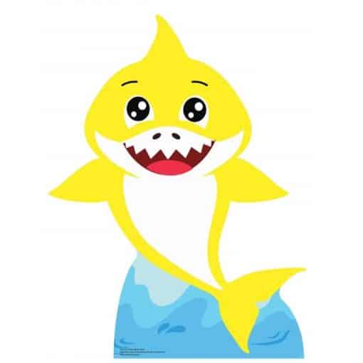 Baby Shark Cardboard Cutout Free-Standing Decoration