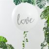 Botanical Hen Giant White Love Balloon Kit