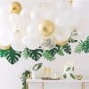 Botanical Hen Party Gold Foliage Balloon Arch