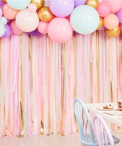 Pastel & Gold Balloon Garland Decorating Kit