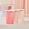 Pink Ombre Paper Cups