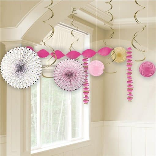 Pink Themed Room Decorating Kit