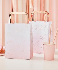 Rose Gold Foiled Party Bags