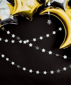 Silver Star Garland