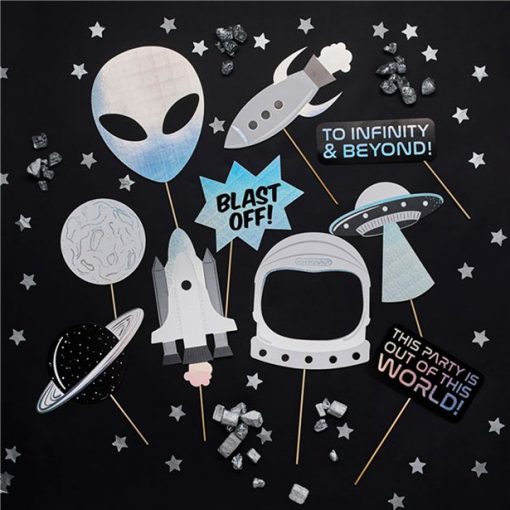 Space Party Photo Props