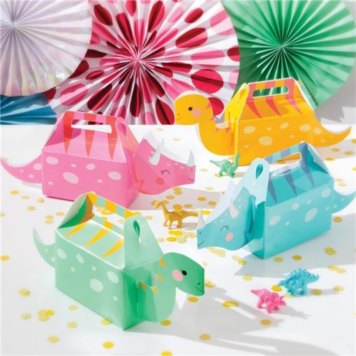 3D Dinosaur Party Food Boxes