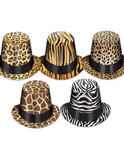 Animal Print Party Hat