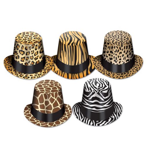 Animal Print Party Hat