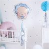 Baby Boy Face Shaped Party Balloon