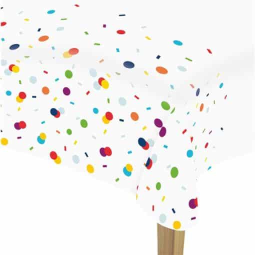 Confetti Birthday Paper Tablecover