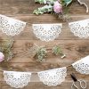 Doily White Garland Decoration