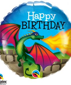 Happy Birthday Dragon Balloon