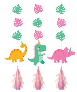 Dinosaurs Hanging Party Decorations